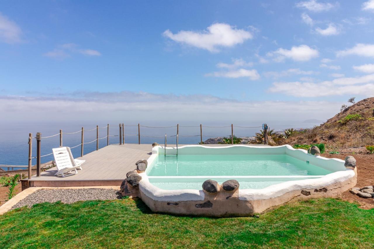 Santa Maria de Guia de Gran Canaria Flatguest Charming House + Pool + Terrace + Viewsヴィラ エクステリア 写真