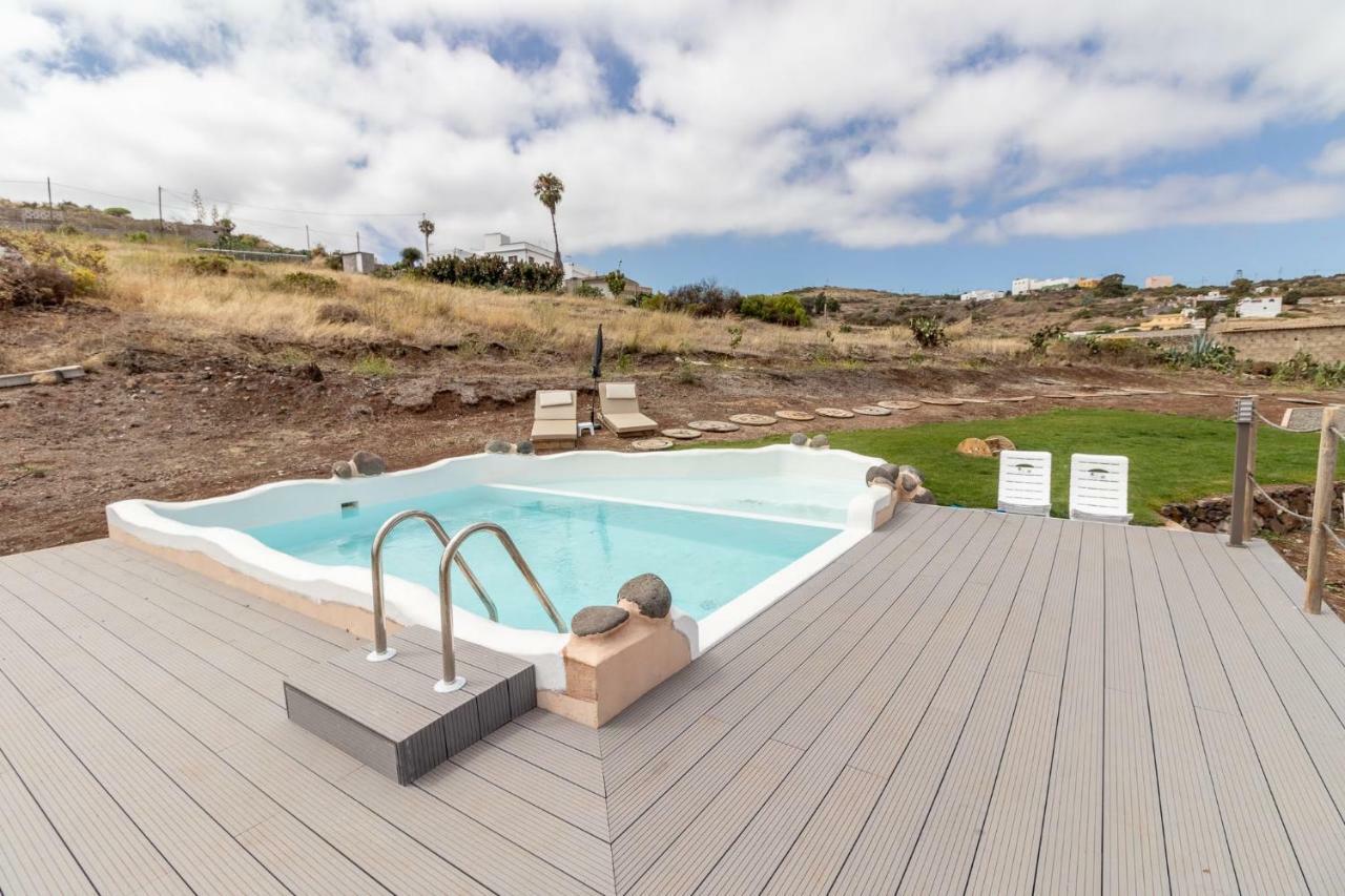 Santa Maria de Guia de Gran Canaria Flatguest Charming House + Pool + Terrace + Viewsヴィラ エクステリア 写真